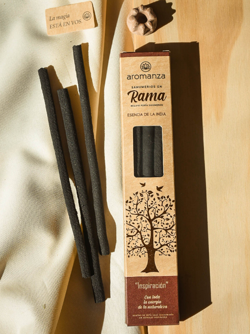 Sahumerio En Rama Esencia De La India - Aromanza
