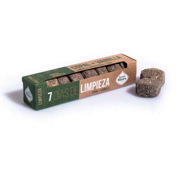 Pastillas 7 Dias De Limpieza Copal Y Vainilla - Sagrada Madre